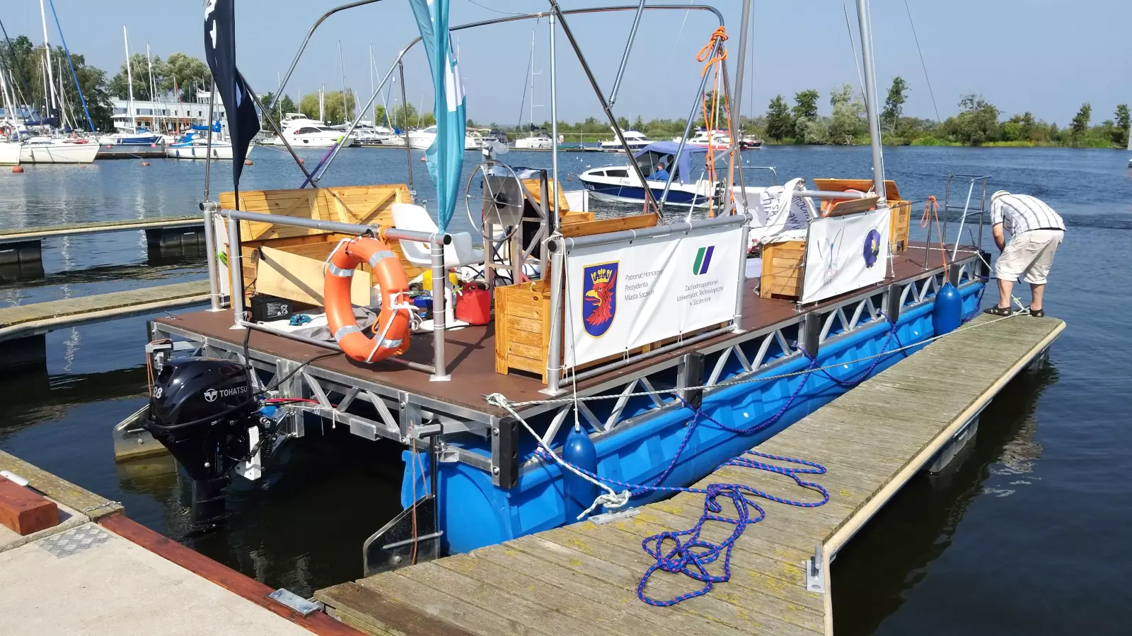 Katamaran AluBoats — realizacja 12