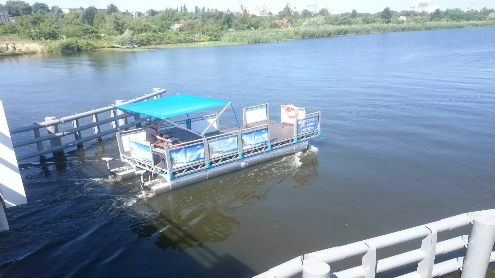 Katamaran AluBoats — realizacja 2