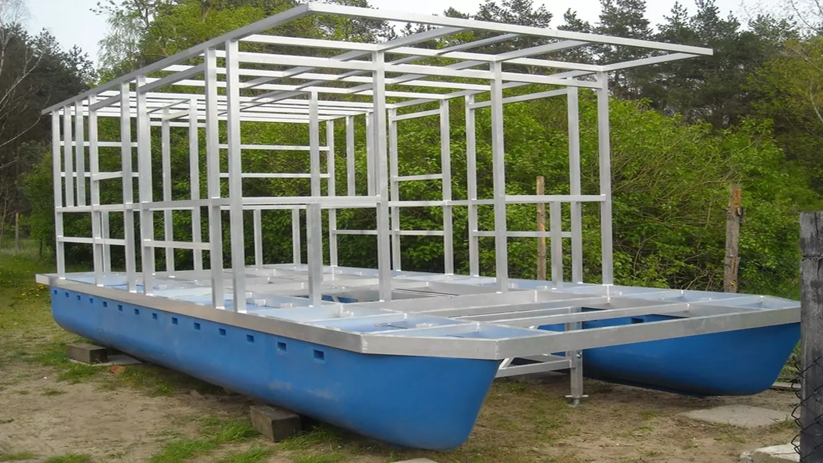 Katamaran AluBoats — realizacja 3