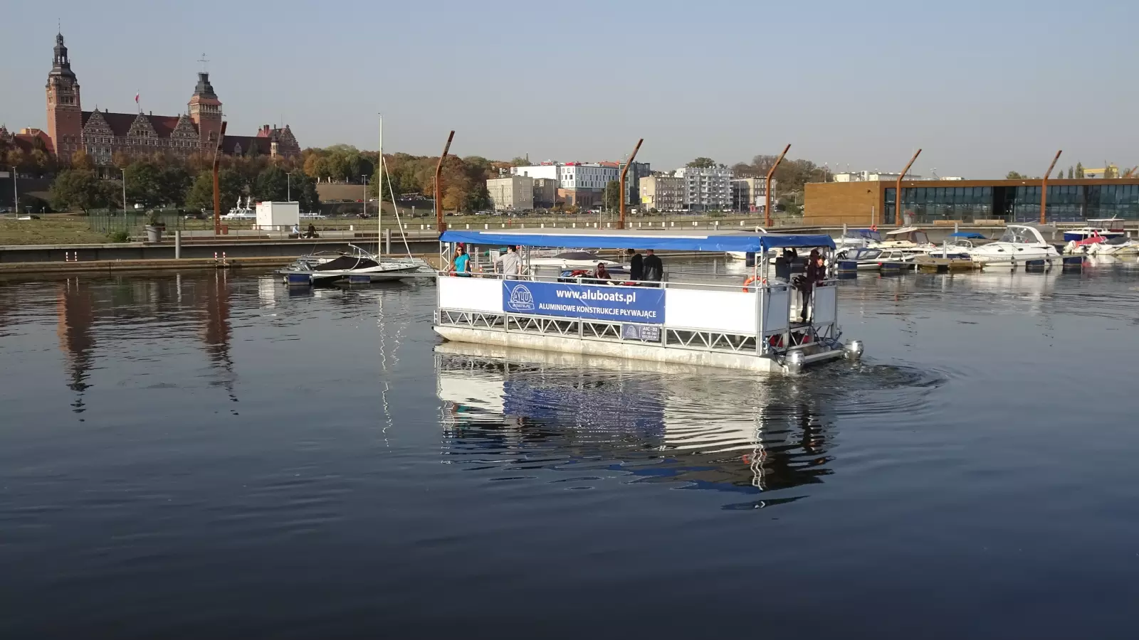 Katamaran AluBoats — realizacja 4