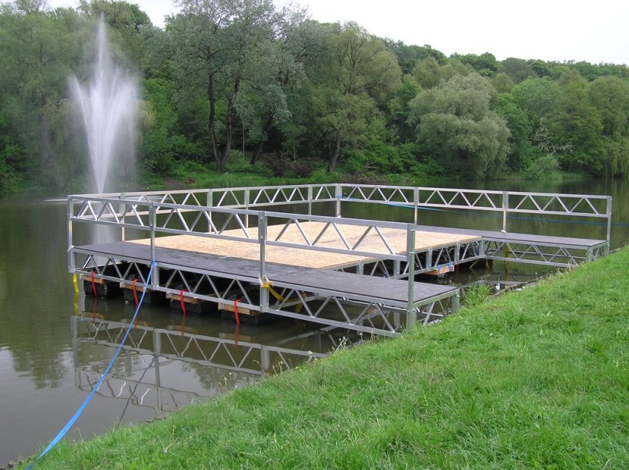 Aluminiowa platforma pływająca AluBoats