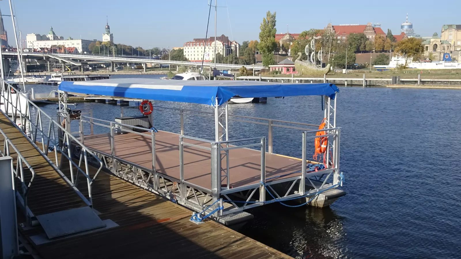 Modułowa konstrukcja aluminiowa